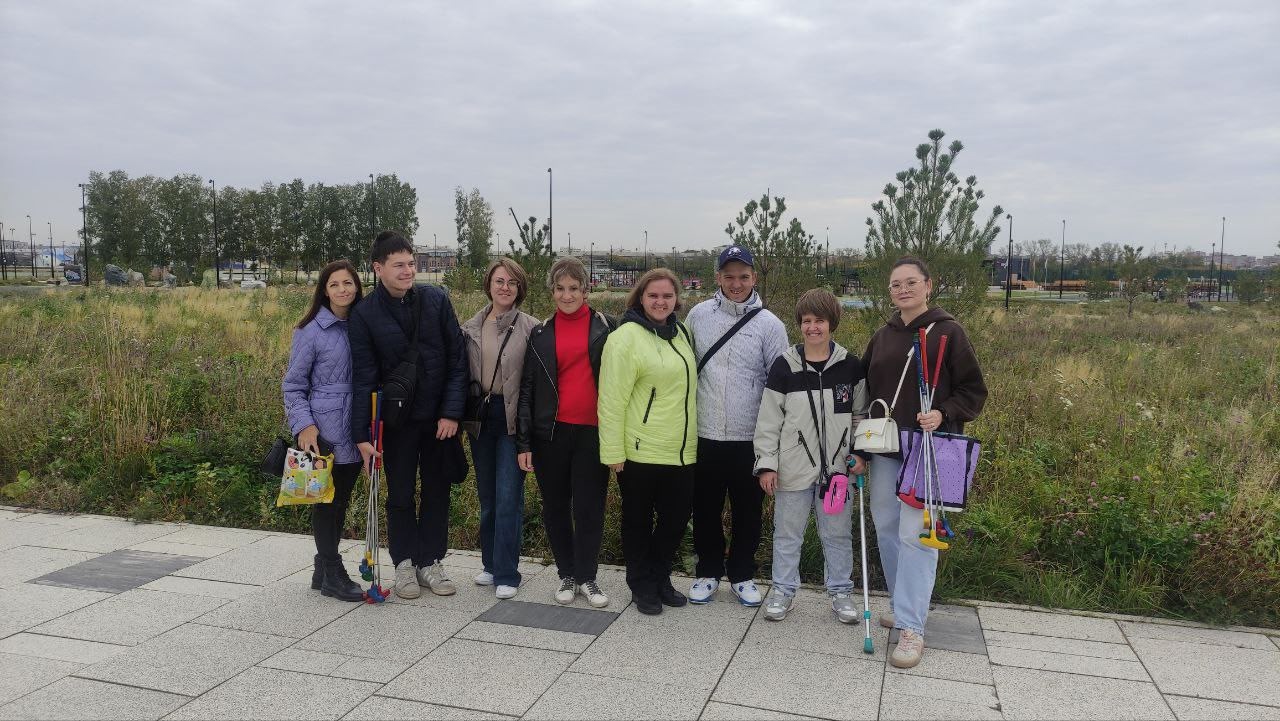 "Притяжение"- площадка для мини-гольфа.