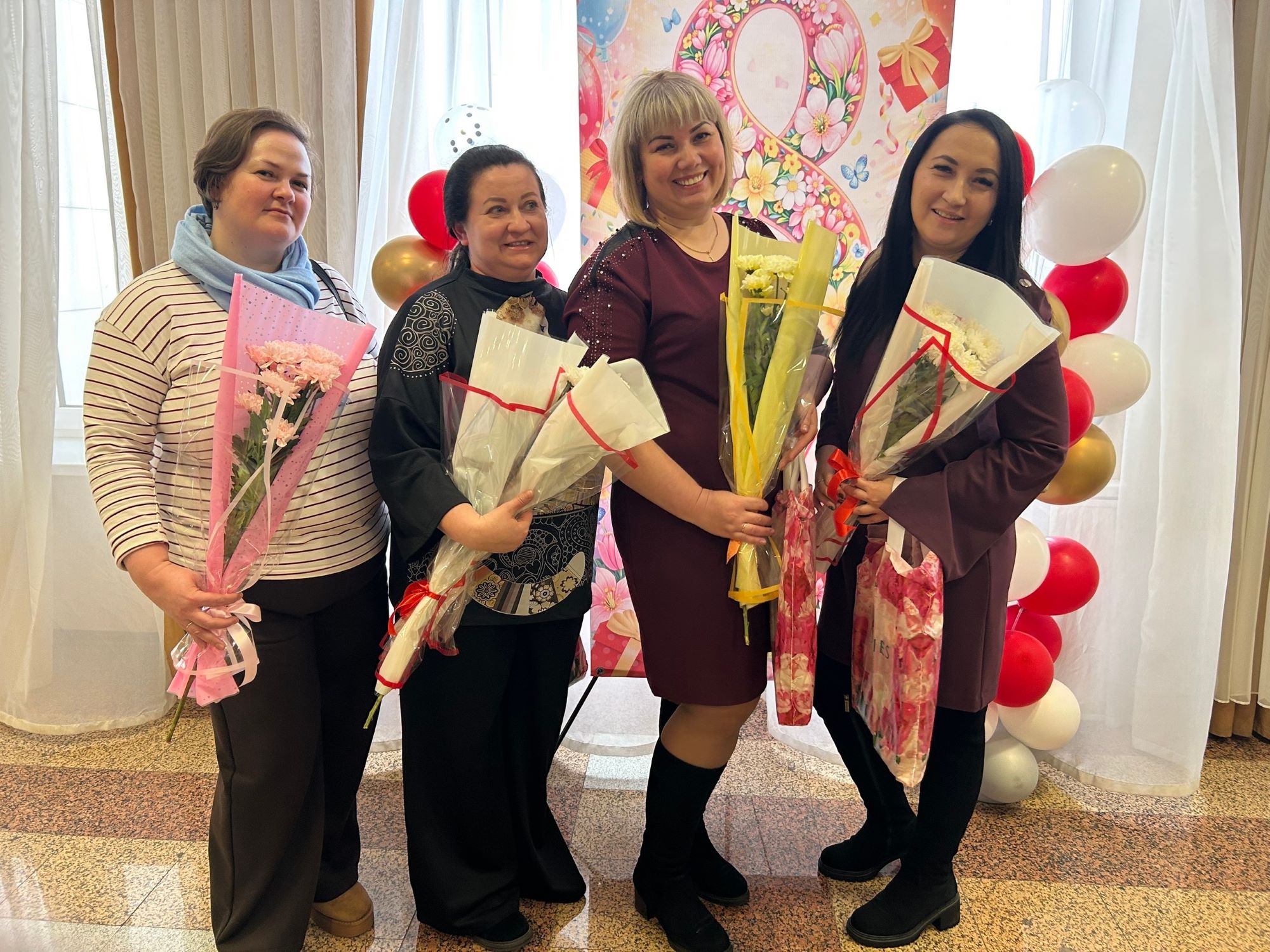 Торжественное мероприятие, посвящённое Международному женскому дню — 8 Марта.